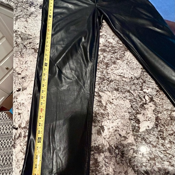 Women’s size 16 faux leather pants, super smooth and comfy. Joie brand. - Picture 4 of 9